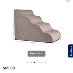 Used pet steps from Petco - grey