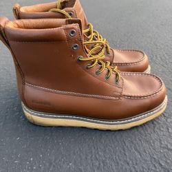 Die Hard Men's CLASSIC Work Boot 6" SureT Soft Toe 12d WIDE - BROWN