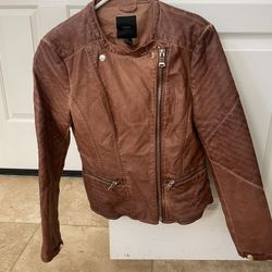 Faux Leather Jacket