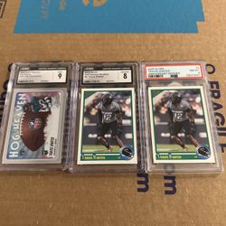 3 2025 Rookie Cards Of Travis Hunter Graded By CGC And PSA