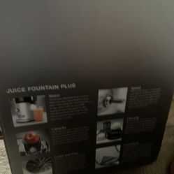 Breville juicer fountain plus