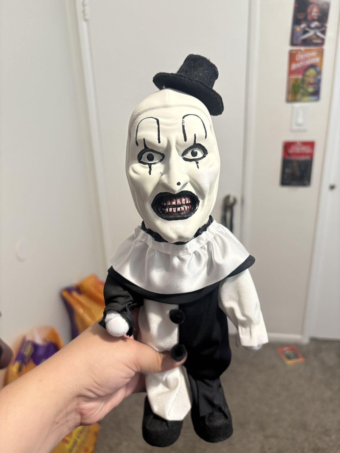 Art the clown handmade figure