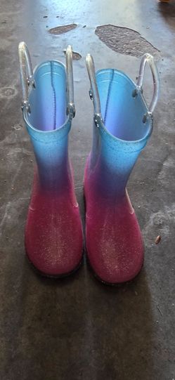 Kids  Glitter Rain Boots