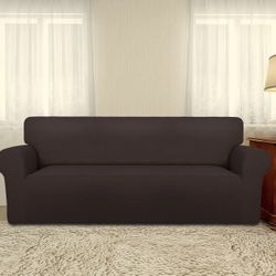 Super Stretch Sofa Slipcover – SOFA NOT INCLUDED SpandexWashable Furniture Protector 