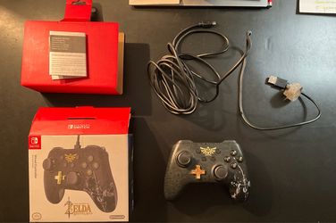 The legend of Zelda: breath of the wild wired switch controller