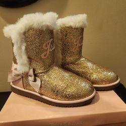 Still Available NEW Juicy Couture Girls/Women's Rose Gold Windsor Boot

