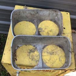 1968 Impala Head Light Bezels