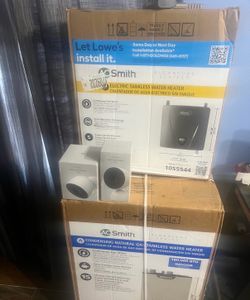 AO Smith tankless water heater & Nest camera