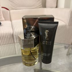Yves Saint Laurent L'Homme Travel Selection For Men 2PCS Set EDT & Shower Gel Cologne