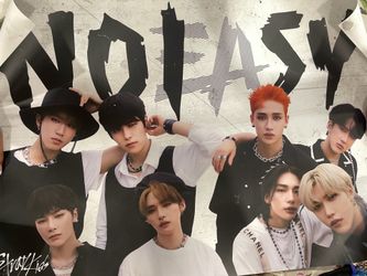 Kpop Stray kids No Easy album posters