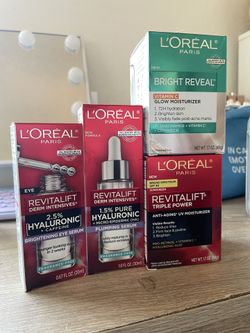 L’Oréal Moisturizers And Face Serums
