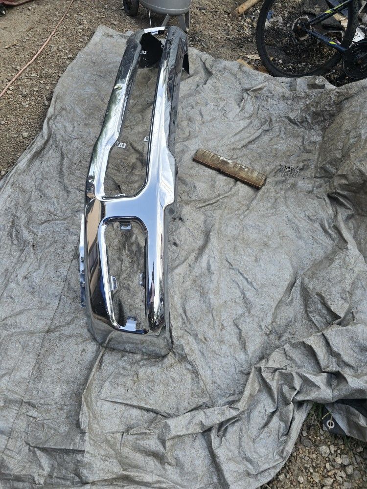 2023 2024 ford f250 f350 front bumper shell with out  sensor hole 