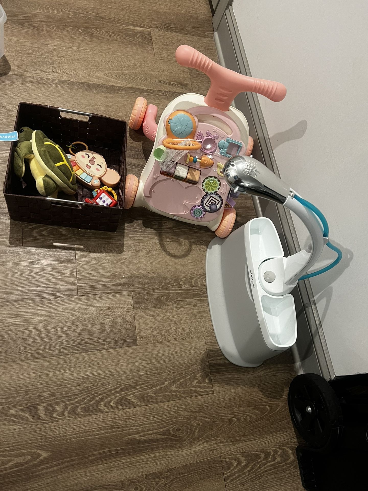 Baby Shower head And Baby walk Trainer And Baby Toys 