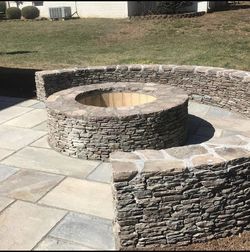 Natural Stone Wall