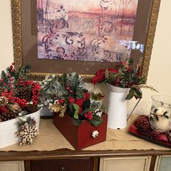 Holiday Christmas Farmhouse Arrangements $18-$34 Each
