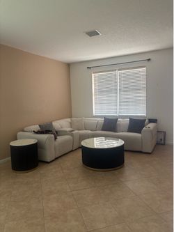 Coffee and side table