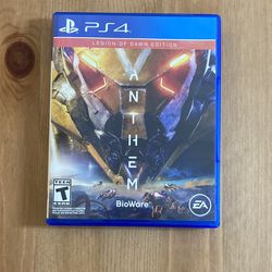 Anthem ,legion Of Dawn Edition 