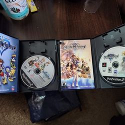 Kingdom Hearts 1 And 2 PS2