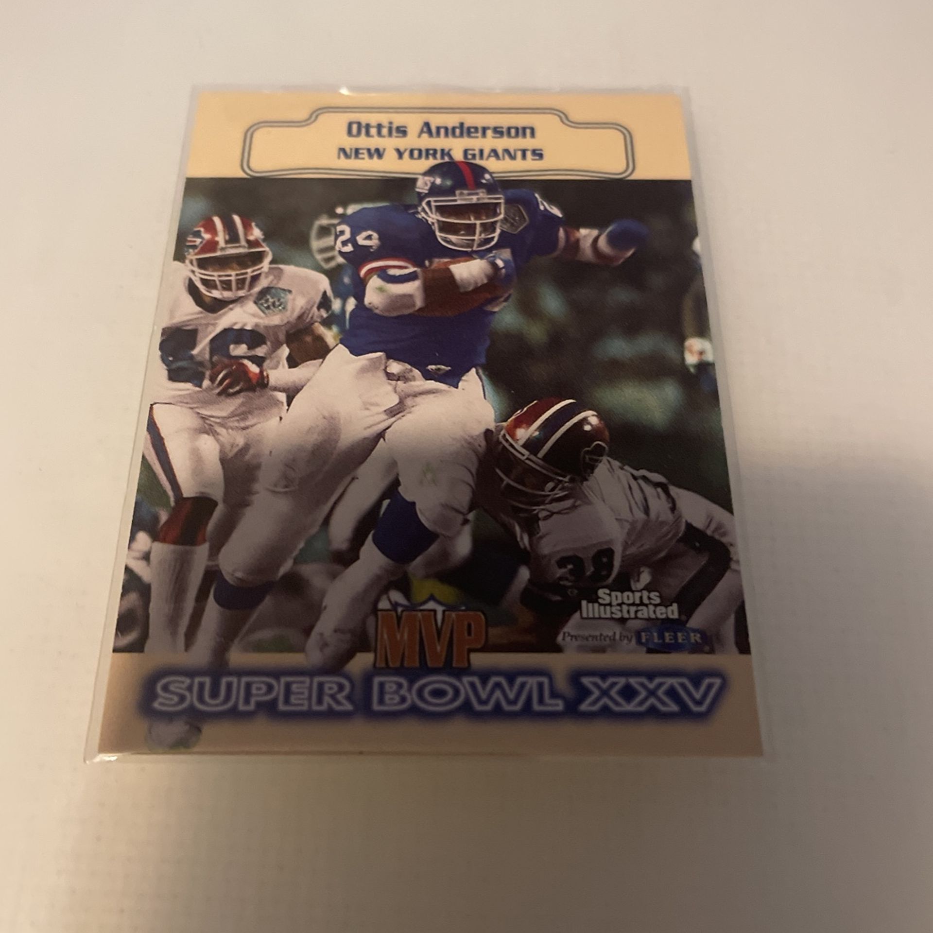 Football Fleer 1999 Ottis Anderson #23