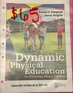 Dynamic Physical Education for Elementary School Children 19th Edition
