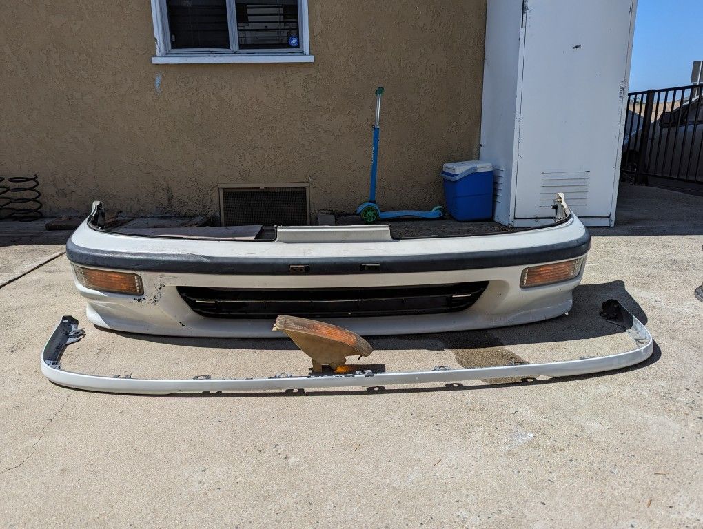 92-93 Acura Integra Complete Front Bumper Kit OEM