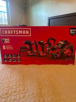🛠️ CRAFTSMAN V20 7 Tool Combo Kit NEW