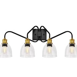 Minka-Lavery Monico collection Modern 4 Light Bathroom Vanity Light - NEW