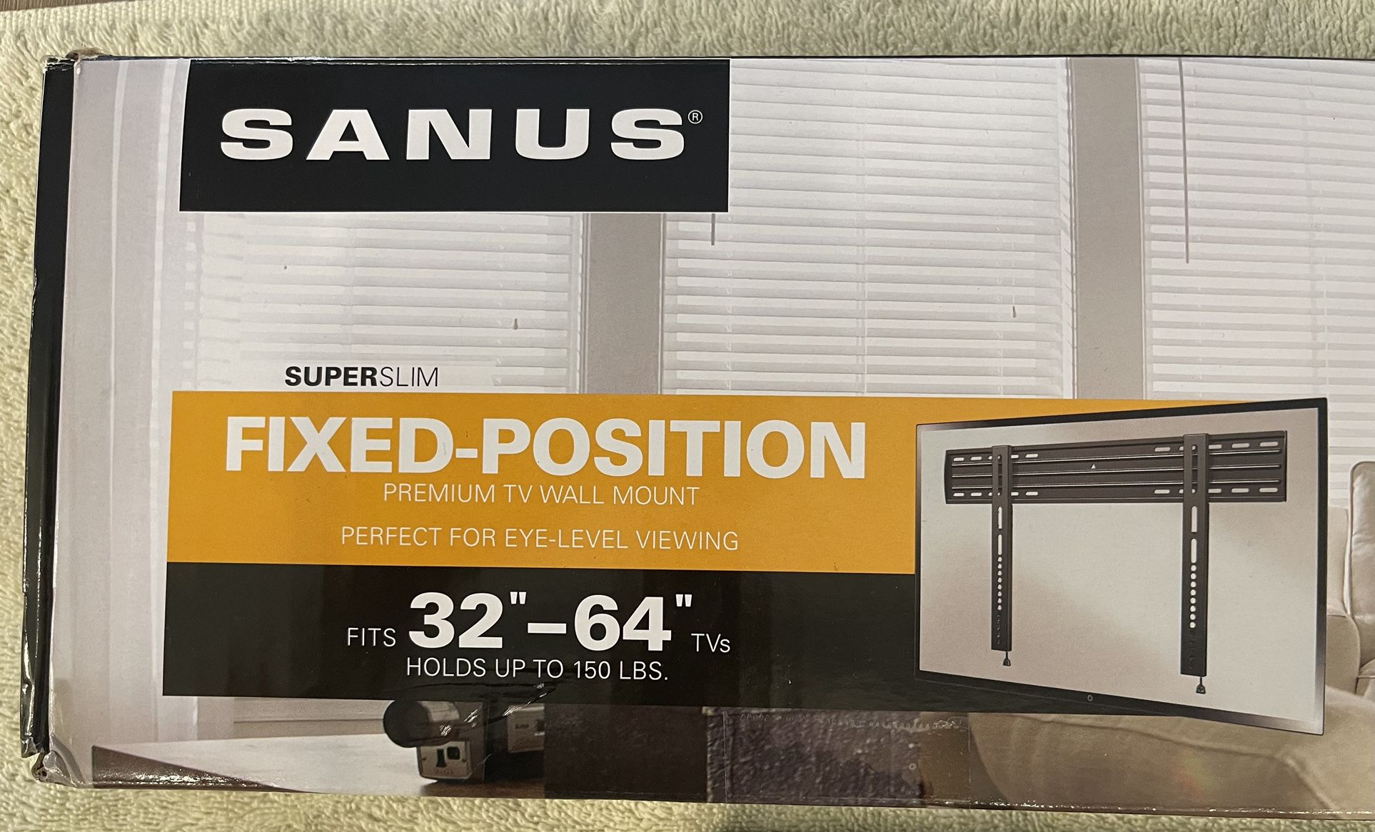 Sanus Fixed Position TV Mount 