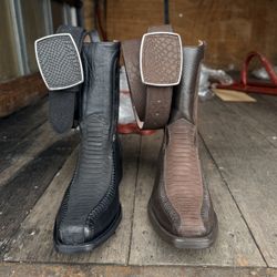 Nuevas Botas Vaqueras Con Cinto  