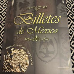Coleccionador Para Billetes Mexicanos 