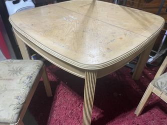 Dining table With 4 chairs