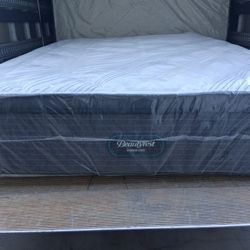 Brand New Queen Size Pillowtop Beautyrest Mattress Included Box Spring Free Delivery 