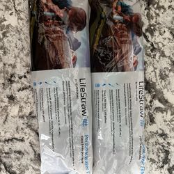 Brand New Lifestraw Camping Straws 2 pack