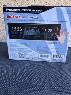 Power Acoustik PL-60MB 1-DIN Digital Multimedia Car Stereo