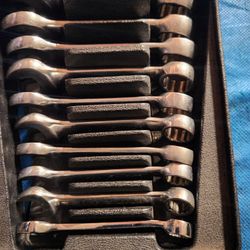 Snap On  Stubby Wrench Set 10mm -19mm .10 Piece
