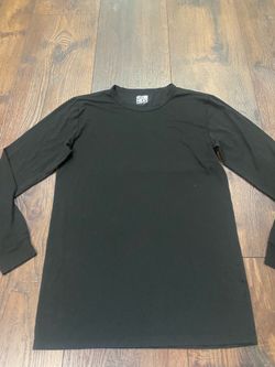 Men’s black long sleeve 32 heat shirt size small #5