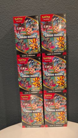Pokemon Chaos Rising Booster Bundle