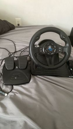Steering wheel and gas pedal for Xbox/Playstation