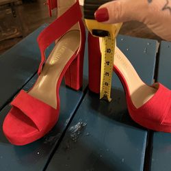 SHEIN Red Heels