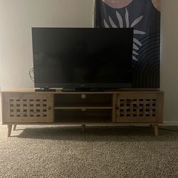 Sony 43 inch LCD T. V. / With T. V.  Stand