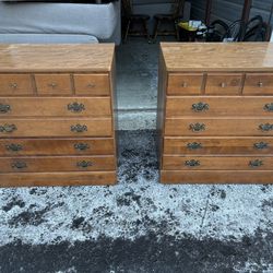 Delivery Available-Two Vintage Ethan Allen Dressers