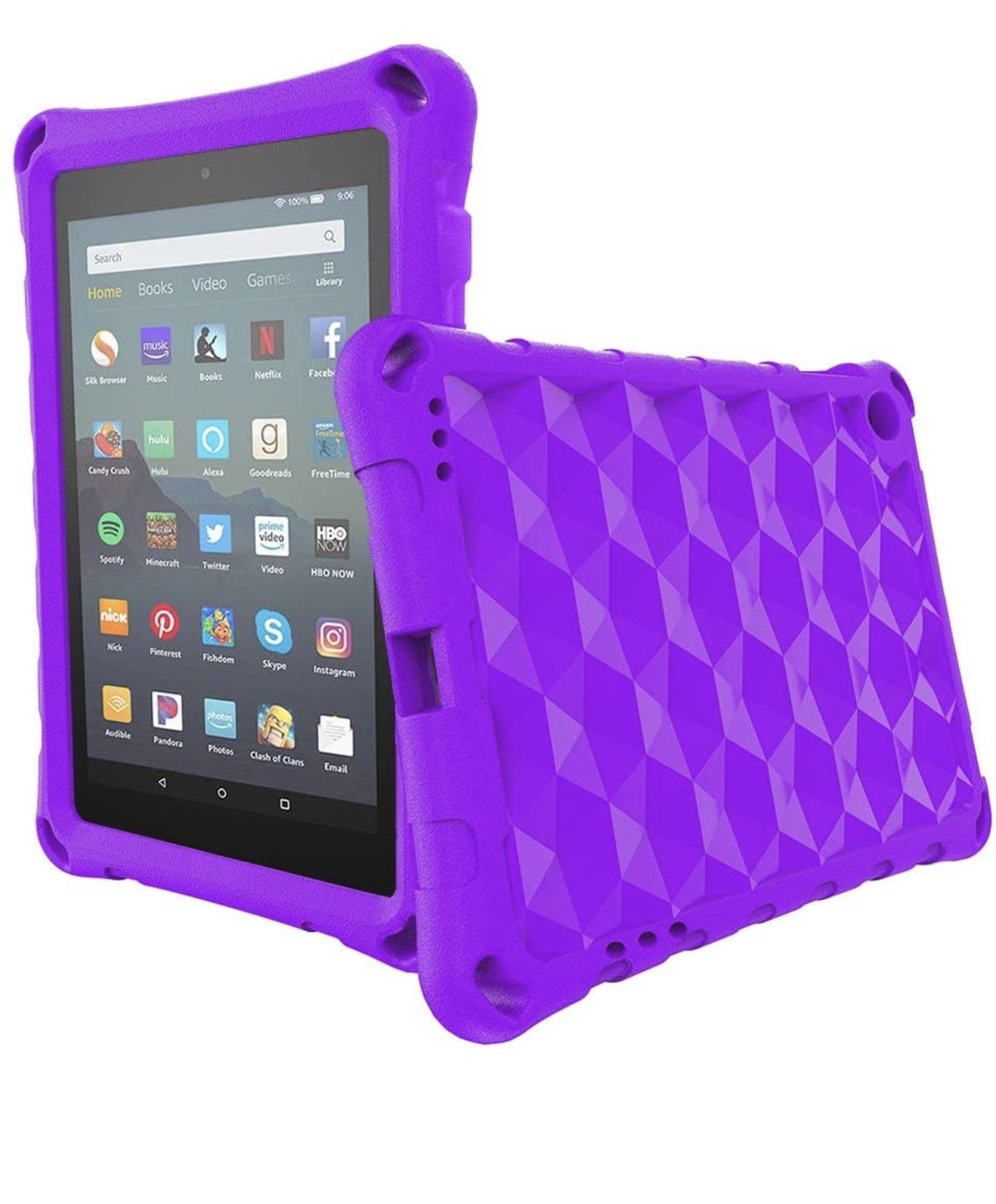 Kids Shookproof EVA Tablet Case Cover For Amazon Fire HD 10 (2019) HD8 (2020)