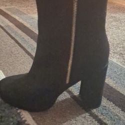 Gbg Los Angeles Suade Boots