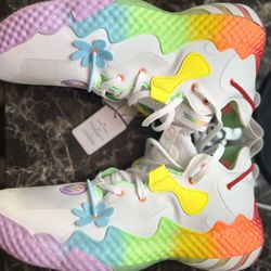Adidas SM Harden Vol. 6 Pastel Basketball Shoes Men's Size 13.5