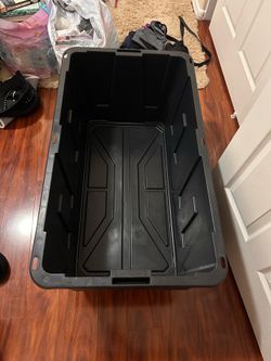 3 - Hyper Tough 40 Gallon Storage Tote w Lid