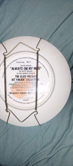 Elvis Presley Collector's Plate