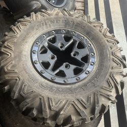 Canam Wheels And tires Combo Maverick XRS R Turbo 