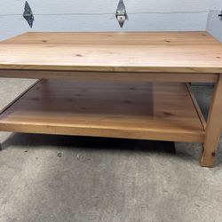 Ikea Hemnes Coffee Table - Solid Pine