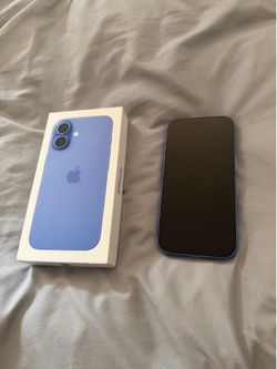 iPhone 16 blue