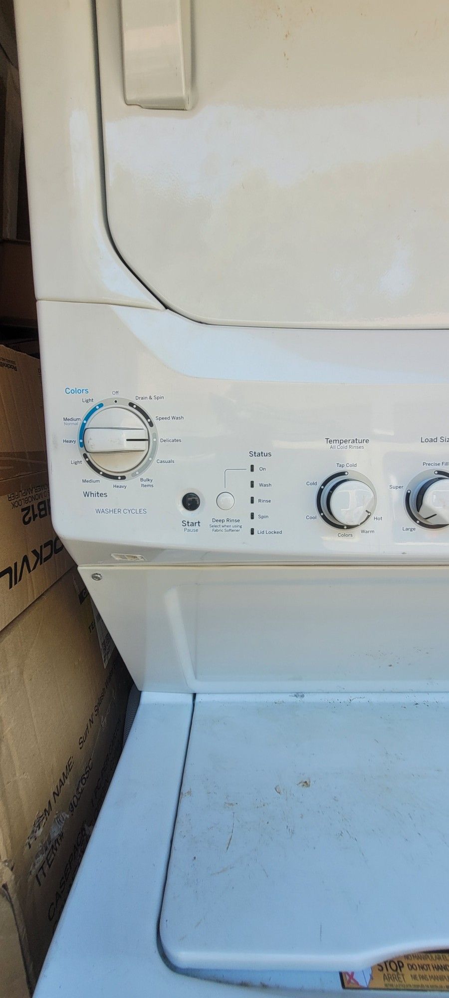 Stack Washer & Dryer